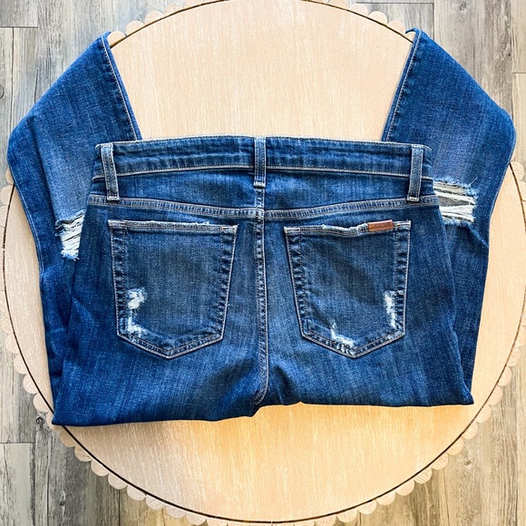 Joes Jean Icon Midrise Diagonal Hem Skinny Ankle - Picture 4 of 7